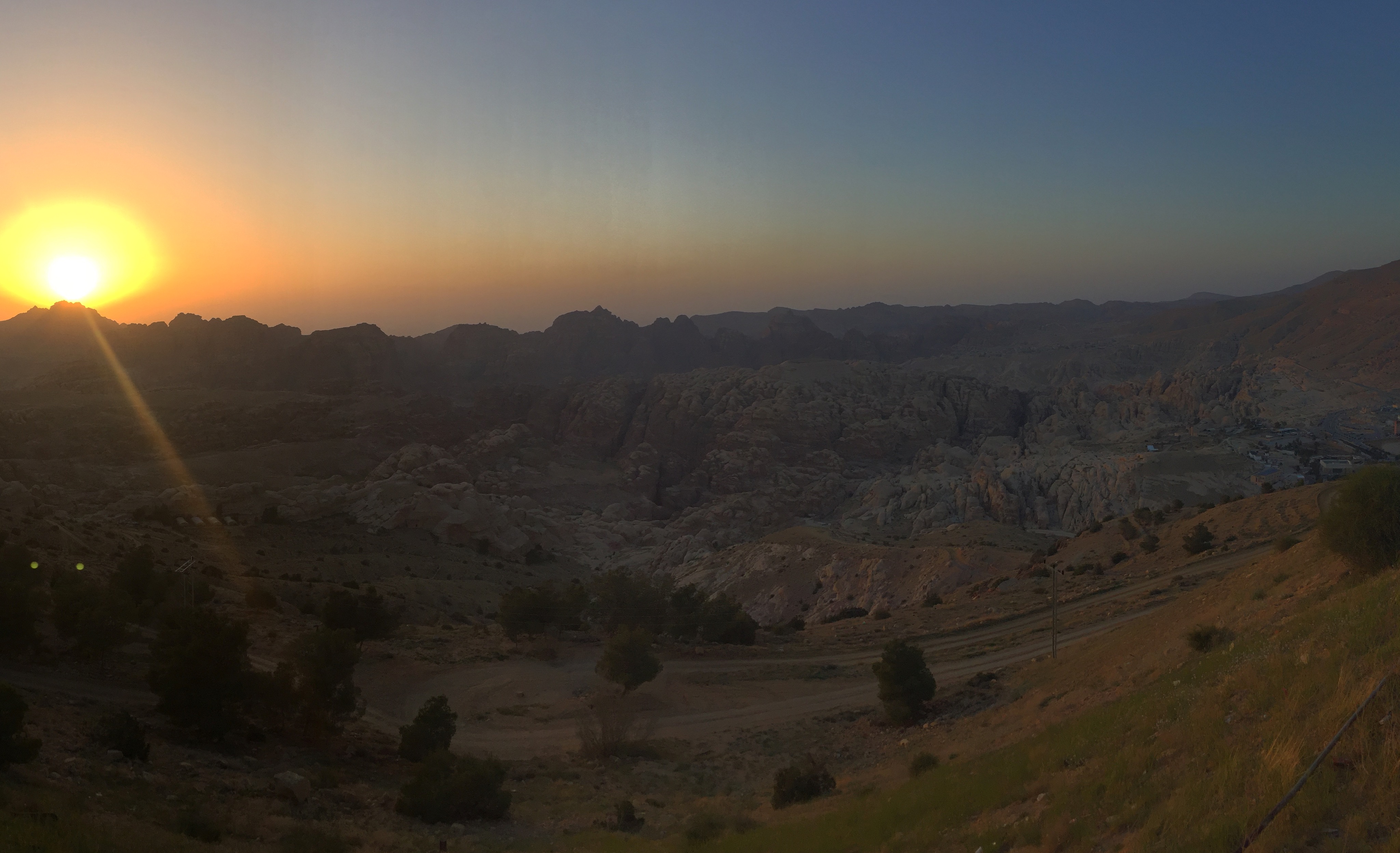 Petra sunset March
