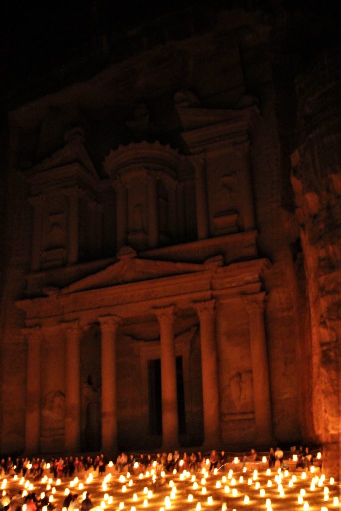 Petra at Night