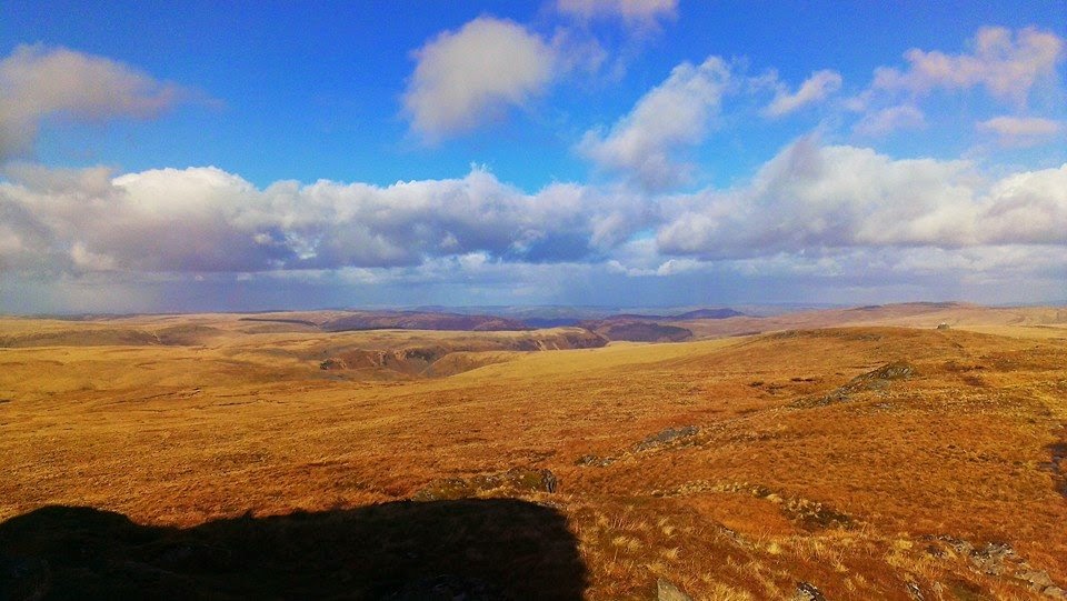 Wales - view from Drygarn Fawr