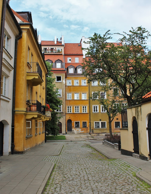 Long Journey Home taste of europe - deserted alley in Warsaw