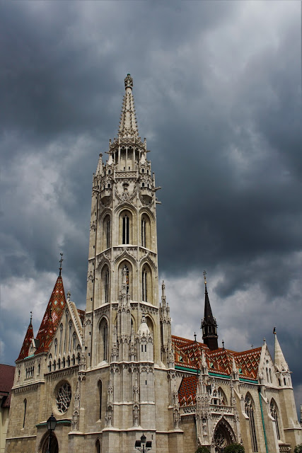 Architecture - Matthias Church in Budapest.