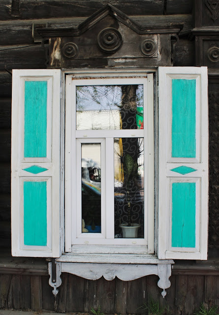 Architecture - Russian shutters