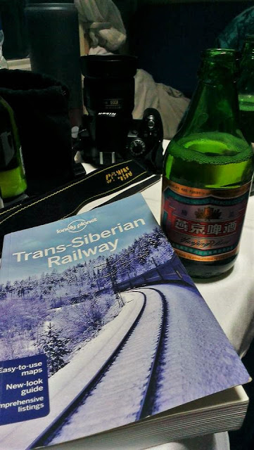 Trans-Mongolian railway - beer and books on board the trains