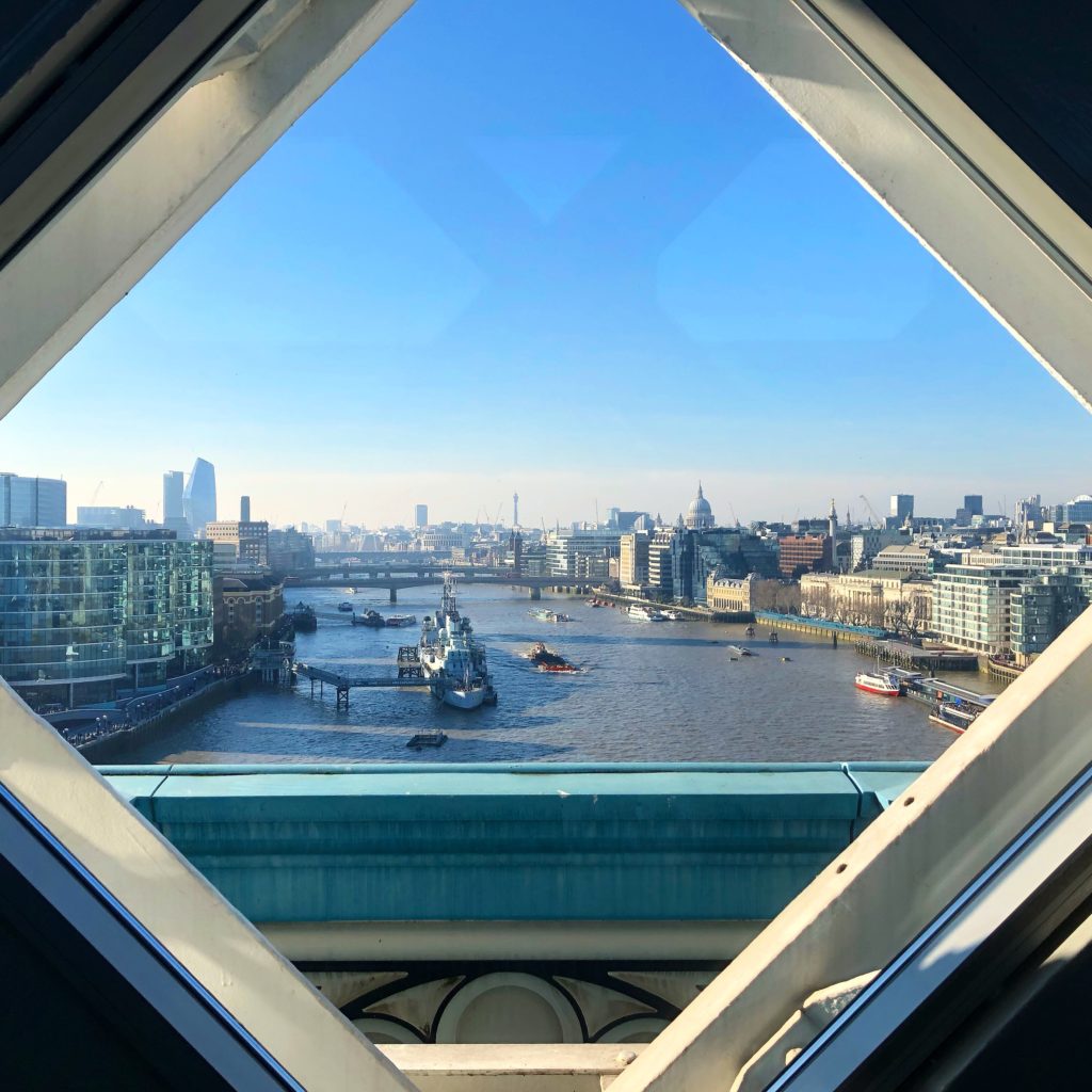 March 2019 recap - view from Tower Bridge