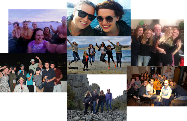 Second montage of my friends in Wellington.
