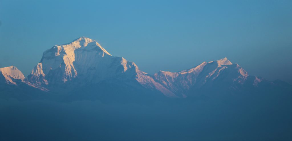 Annapurna - hiking among mountains