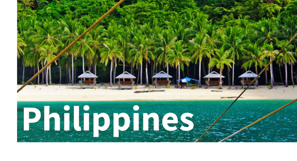 Destinations - the Philippines.