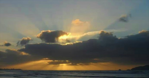 Sunset on Waikanae Beach
