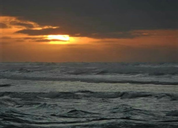 Sunset on Waikanae Beach