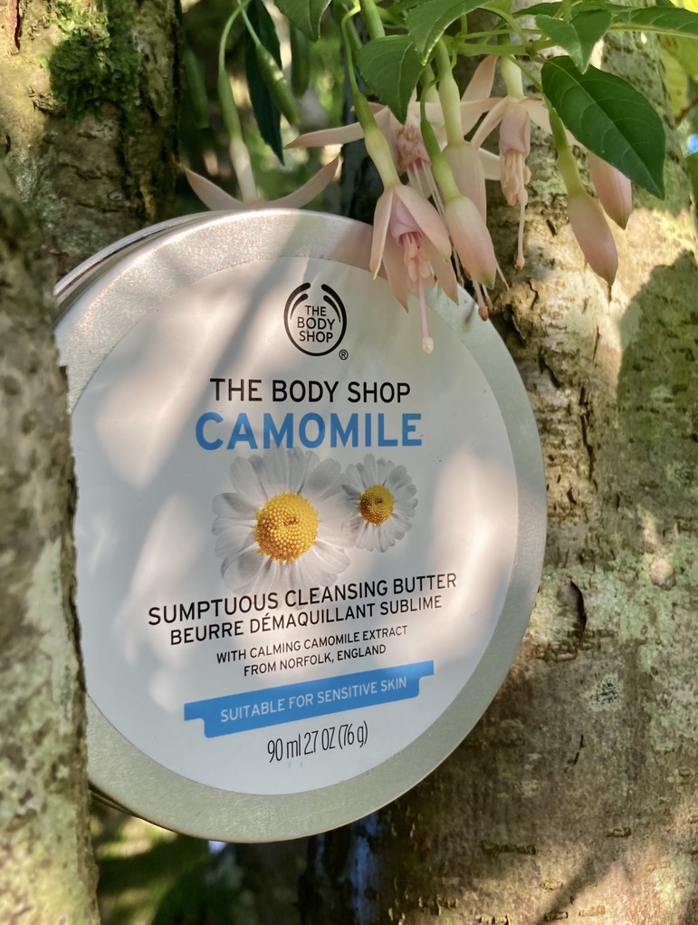 Body Shop cleansing butter I use in my skincare routine.