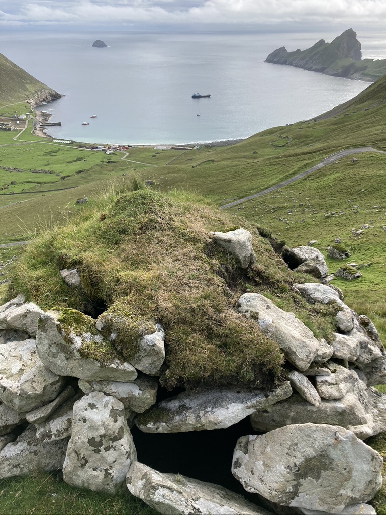 A view of Hirta from above.